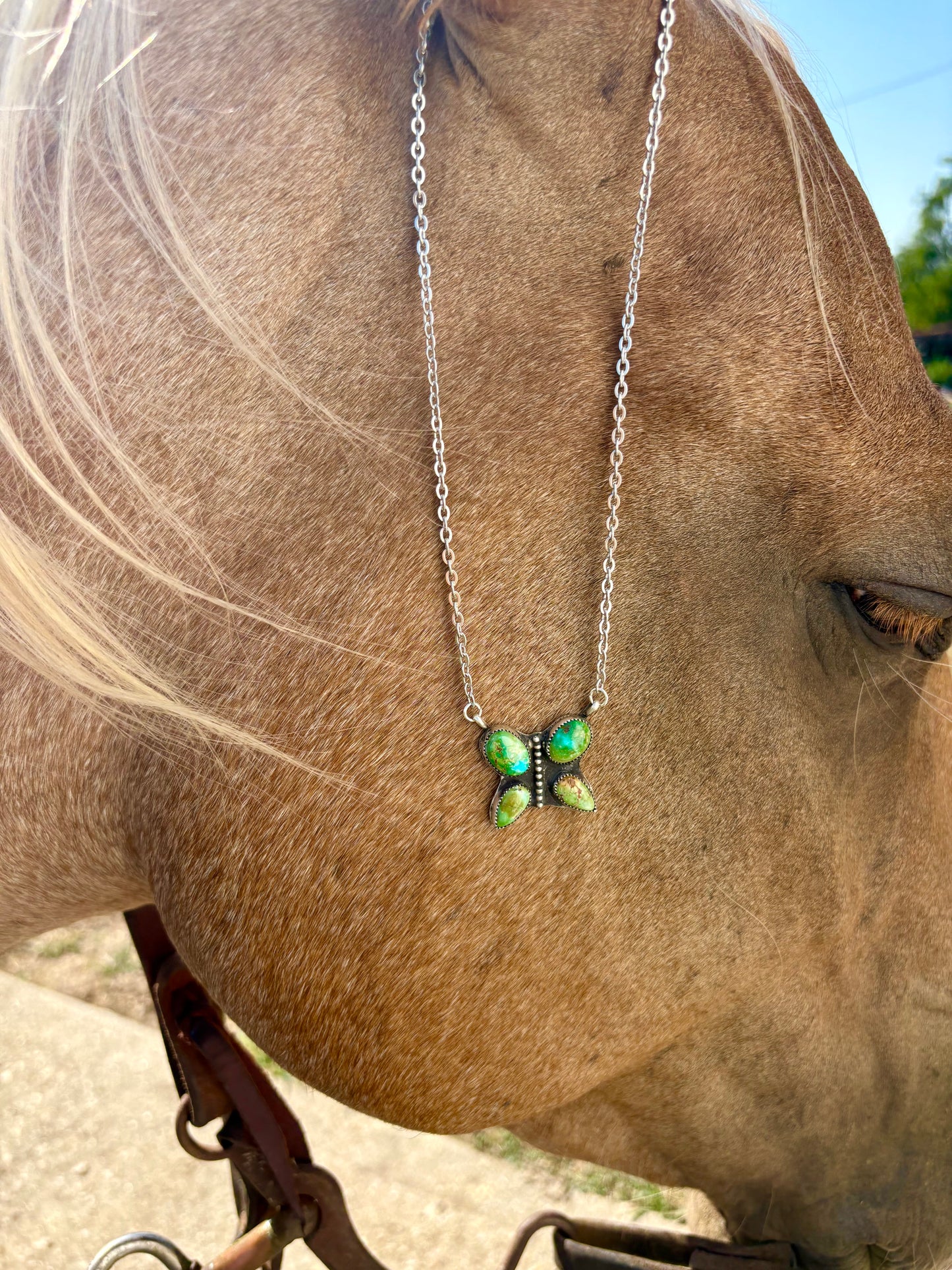 Sonoran mountain Butterfly necklace