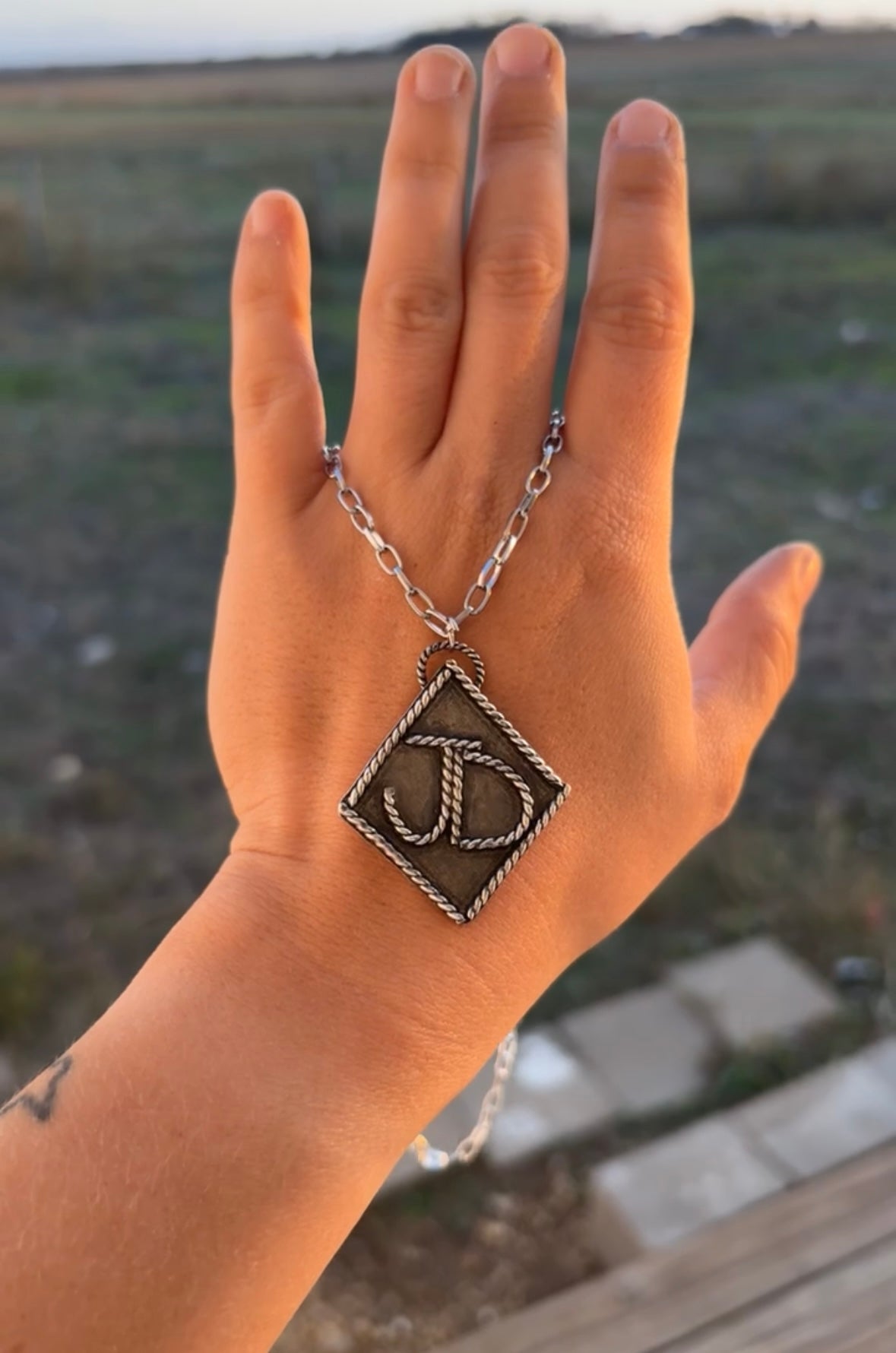 Custom brand necklace