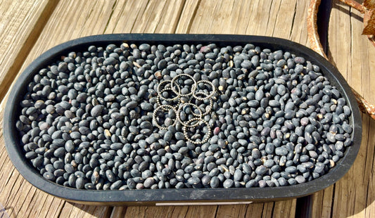 Twist wire stacker rings 12g