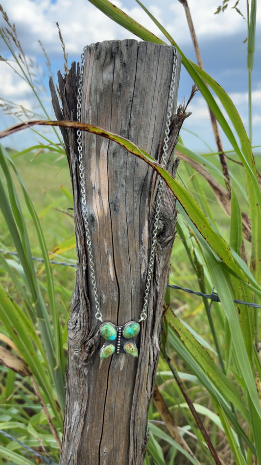 Sonoran mountain Butterfly necklace